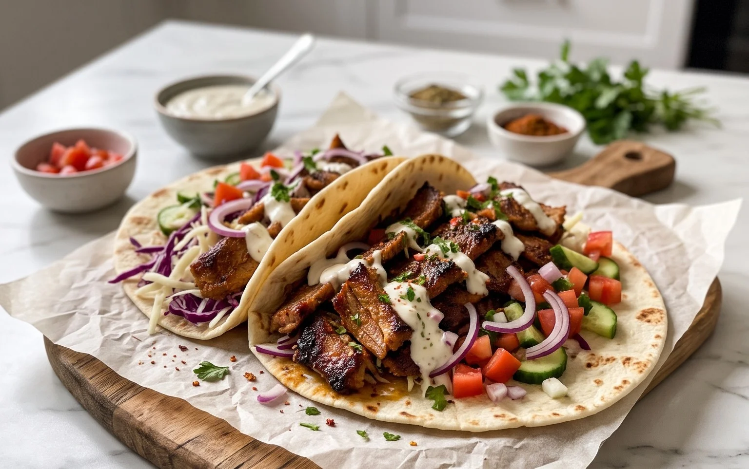 Domowy kebab z piekarnika
