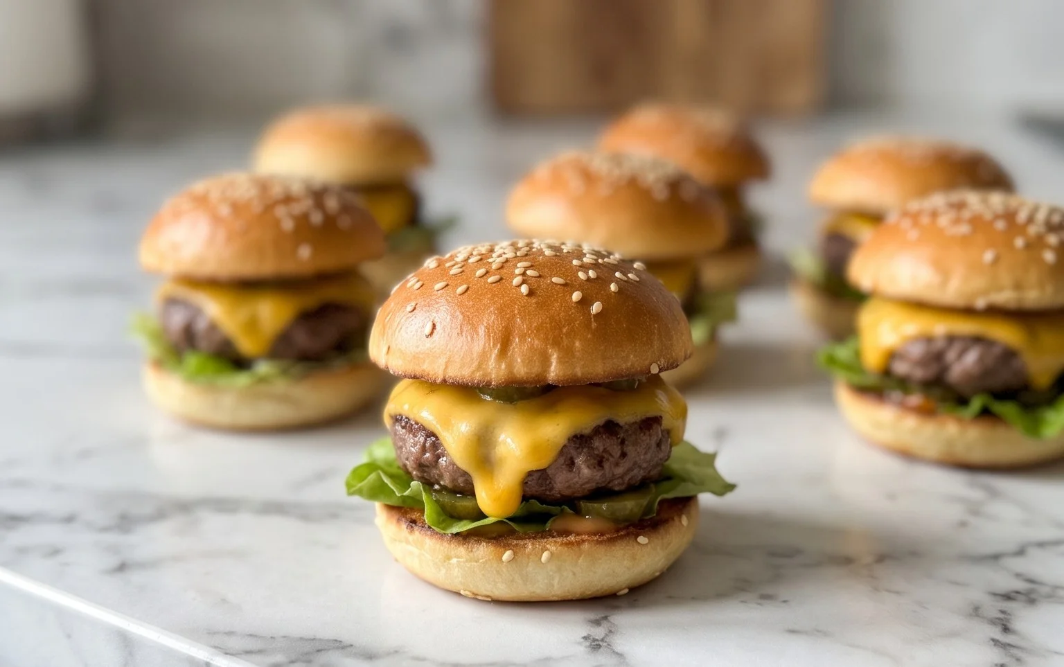 Mini Cheeseburgers